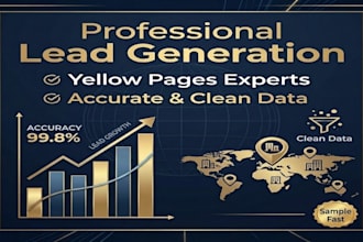 scrape yellow pages for targeted business leads with email and phone