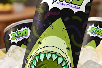 stand out brand identity energy drink