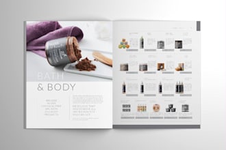 product catalog, business flyers design, posters