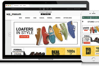 develop woocommerce website, online store, wordpress webshop