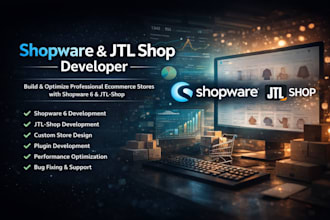customize and develop shopware and jtl shop store professionally