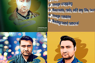 resize, rename and crop image or photo