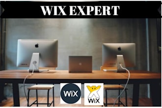 design or redesign wix website