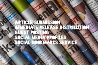 do article and press release submissions