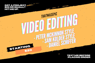 edit your youtube videos, brolls and vlogs to perfection