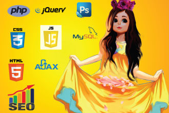 design and develop both frontend and backend PHP laravel