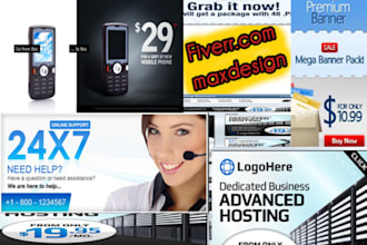 create edit Design Web Banner Header in Photoshop Professional