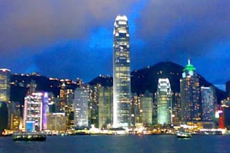 send a Hong Kong scenic postcard to anywhere in the world with your custom message international service