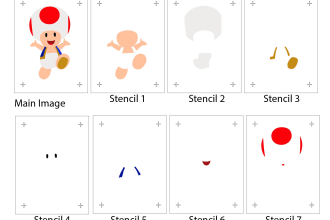 make multi layer stencil of your any image