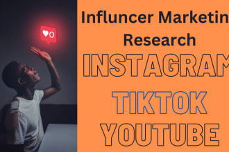 find you best instagram, tiktok, youtube influencer for your brand promotion