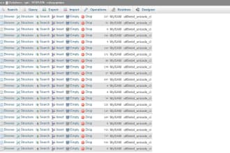 develop sql database and write sql query for mysql