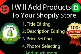 customize and add products in the shopify store by zen drop or oberlo