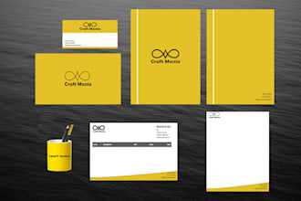 create complete corporate brand identity design