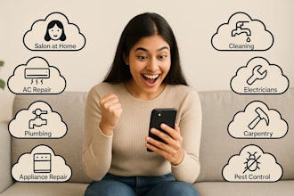 create a multi vendor on demand service app with provider and user panels