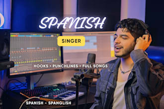 be your spanish male songwriter