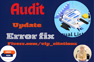 audit citations and fix the issues
