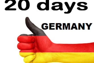 deliver 20 days organic de germany real human traffic visits