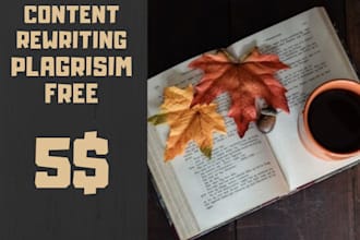 rewrite the article for you within 24 hours