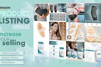 design high converting amazon listing images and ebc content