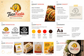 design a premium brand identity with logo and visual branding