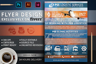 design flyer for your services and products