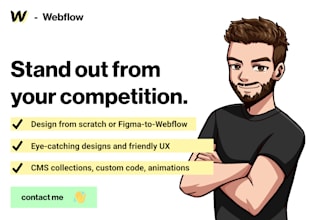create an awesome website in webflow