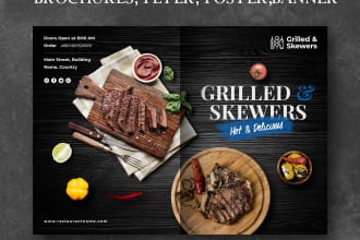 design restaurant menu food menu and digital menu for you