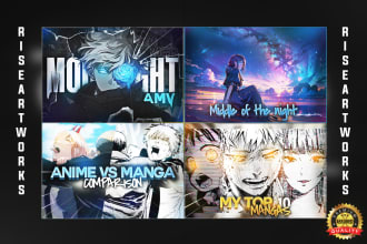 design anime youtube thumbnails that get you views