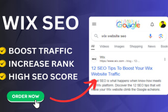 do wix SEO or wix on page search engine optimization