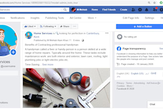 create your optimized facebook business page with a bio