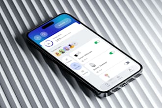 design modern app ui and interactive prototype