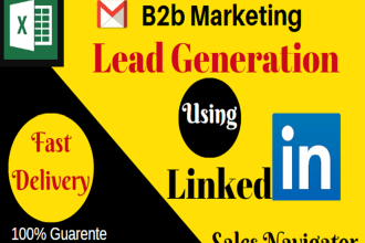 do lead generation and collection 100 email list and address
