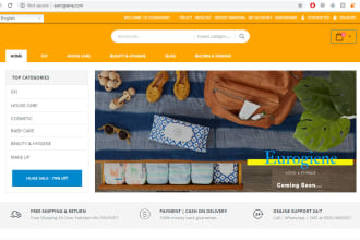 create multivendor ecommerce website,online store website, multivendor store