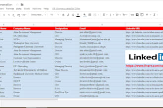 do target linkedin lead generation and b2b lead generation