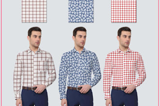 do pattern change and pattern color change in photoshop