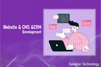 develop website with core PHP, laravel , codeigniter