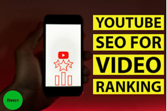do ideal youtube SEO to improve video ranking