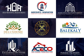 design a real estate, construction, property, mortgage logo