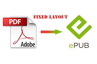 convert PDF to accessibility fixed layout epub3 wcag 2 1 standards