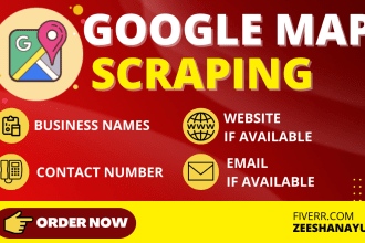 do b2b lead generation with google maps scraping