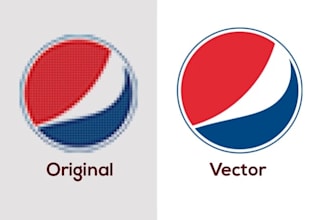 manually vector trace logo from image to svg ai PDF