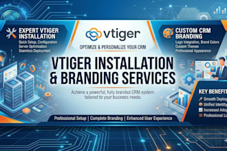 install and customize vtiger CRM