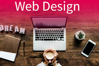 design complete website from scratch