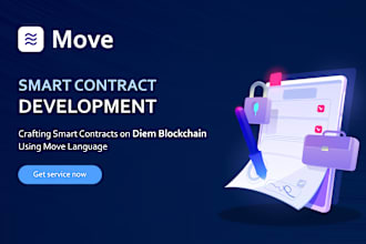 develop smart contract on diem blockchain by  using move language