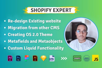 develop or customize a professional shopify theme for your store