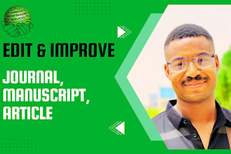 edit and improve your journal, manuscript, article