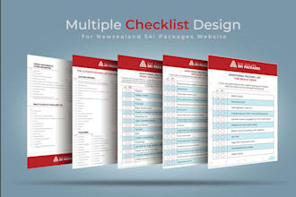 design your invoice, order form, checklist, price list and fillable pdf form