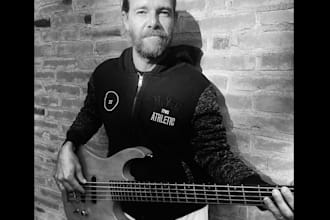 record bass for your song