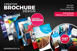 do smart brochure, booklet, flyers, and catalog design