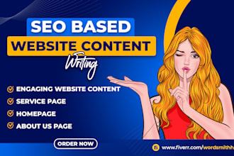 write rich and dynamic SEO based content for your website